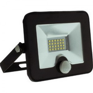 Прожектор Foton c датчиком движения LED 10W Black 4200К 850Лм 10Вт AC195-240В 140x169x28мм 430г