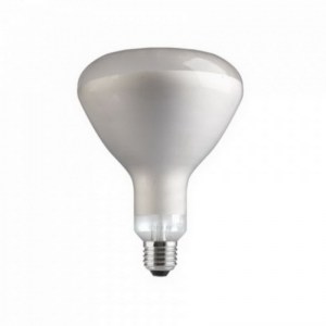 Лампа Foton FL-IR R125 375W E27 230V белое стекло стекло  609854