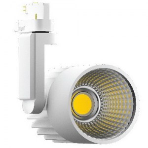 Трековый трехфазный светодиодный светильник Foton FL-LED LUXSPOT 45W WHITE 3000K 4500Лм 45Вт 220-240В FOTON белый
